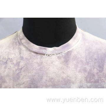 Jersey Dirty Wash Round Neck With Printing Shirt